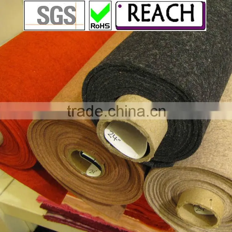 Colored Wool Felt Pressed For Shoes