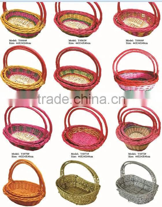OEM/ODM welcome wicker basket gift basket