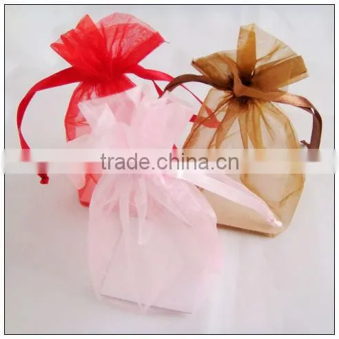 Fashion organza bags for different colors and style from JiaXing ShengRong,China