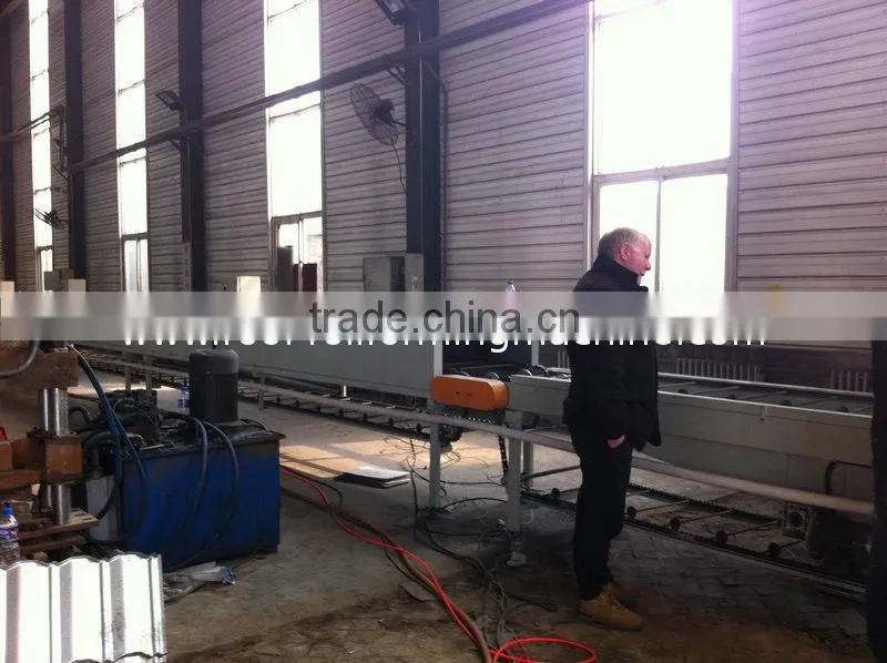 stone coated steel roof tile production line