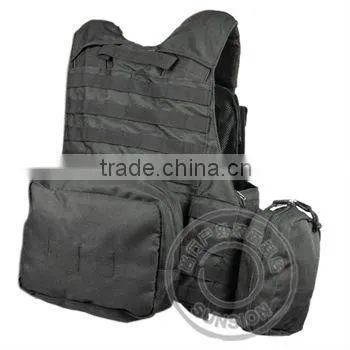 High Quality Tactical Vest adopts1000D high strength Nylon fabric