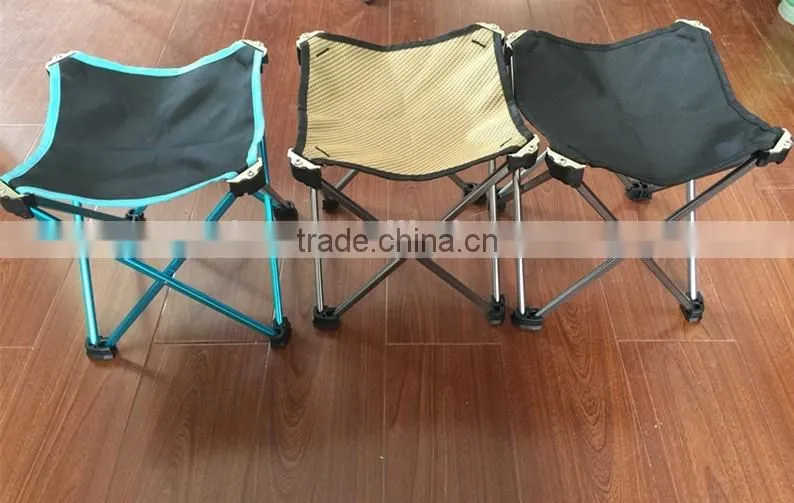 2015 NEW OUTDOOR ALU FOLDABLE STOOL WITH SEAT BACK