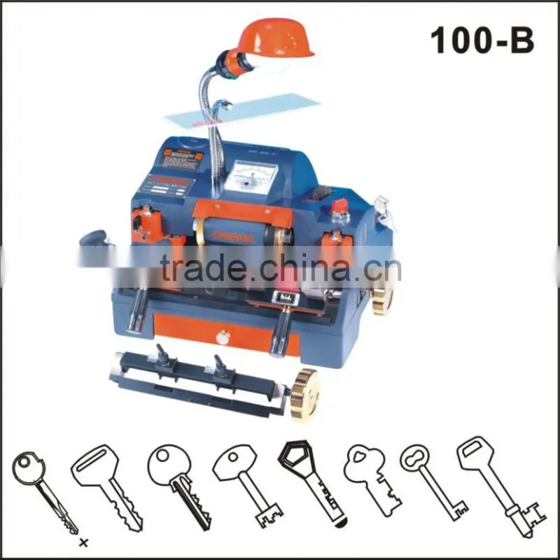 High quality 100-B duplicate key cutting machine for wenxing car key cutting machine