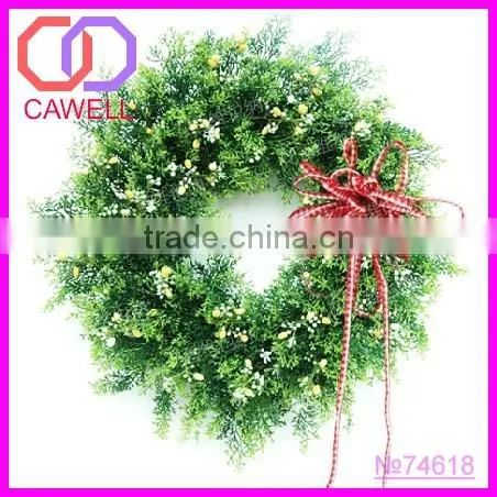 flower head garland wedding