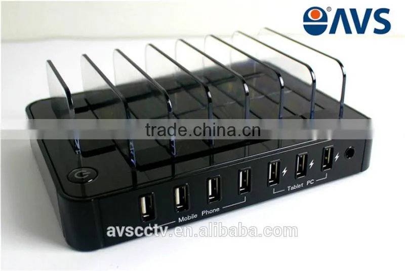 Best Selling 7 Ports Portable Desktop USB Charger for Mobile Phones