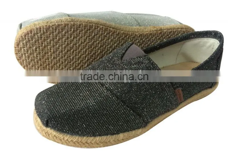 women fashionable hemp rope canvas shoes,women casual shoes