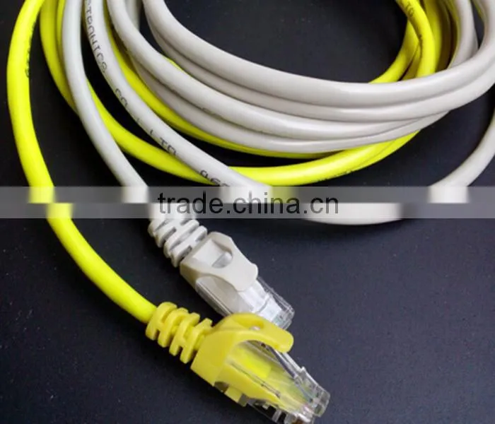 white 100 ft Feet Ethernet Network Cable Gold Plated Cat5e cat5 RJ45 Jack Copper Wire