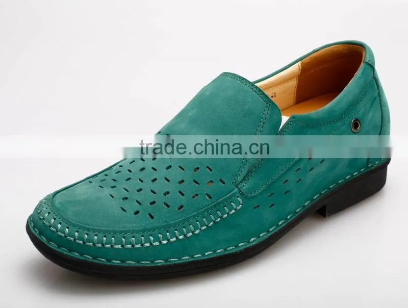height increasing style genuine leather men shoes casual