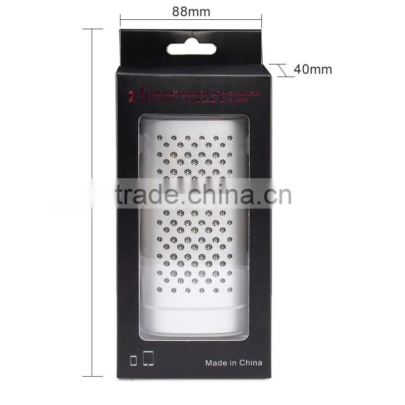 New design super bass power bank bluetooth speaker with USB and TF card