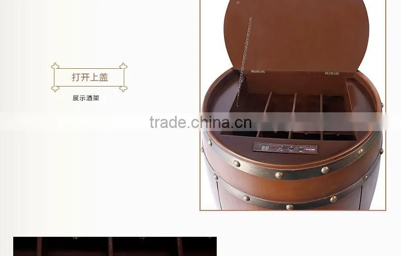 wooden barrel cooler