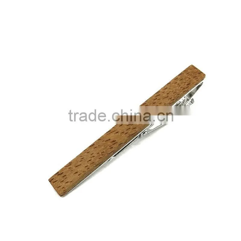 2016 NEW WOOD tie clip & mens tie bar & fashion tie pin TPW003