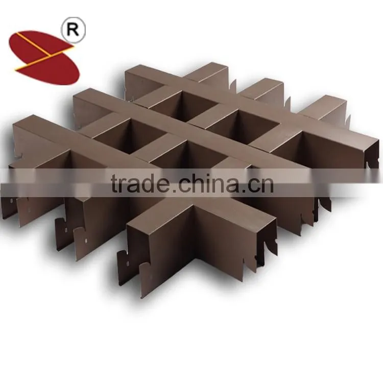 Customized ceiling tiles fireproof aluminum decorative panel