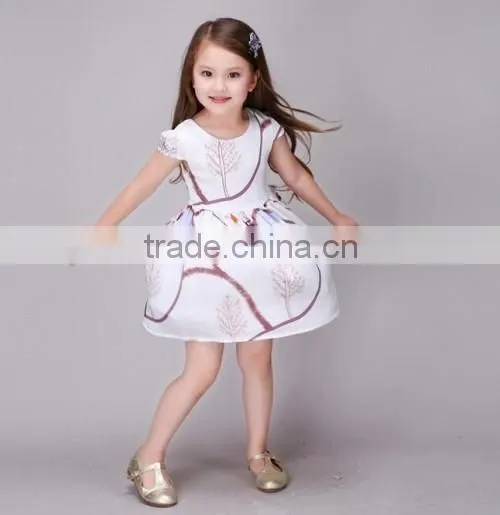 wholesale golden supplier fashion kids girls dresses custom any size designs angel dresses for kids