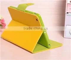 With card slot universal pu leather tablet case for ipad