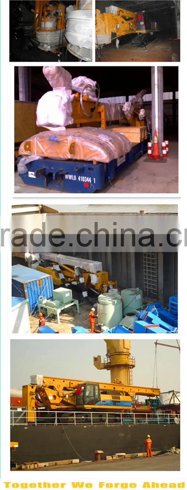 TOP Crawler type excavator piling Machine FAR75 telescopic hydraulic rotary drilling rig