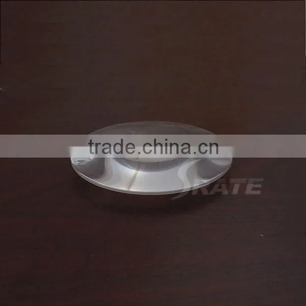 clear glass piano convex lens