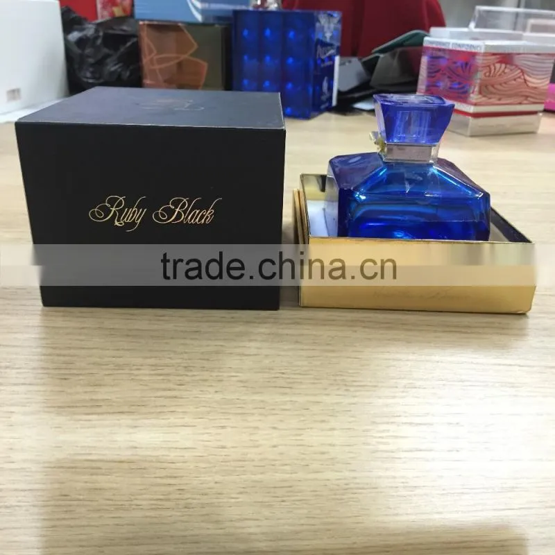 Luxury custom logo design paper make perfume packaging box