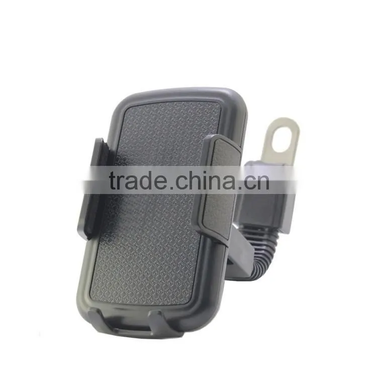 360degree Adjustable Motorcycle Mount rearview mirror mount Holder Stand For Universal Mobile Phone GPS