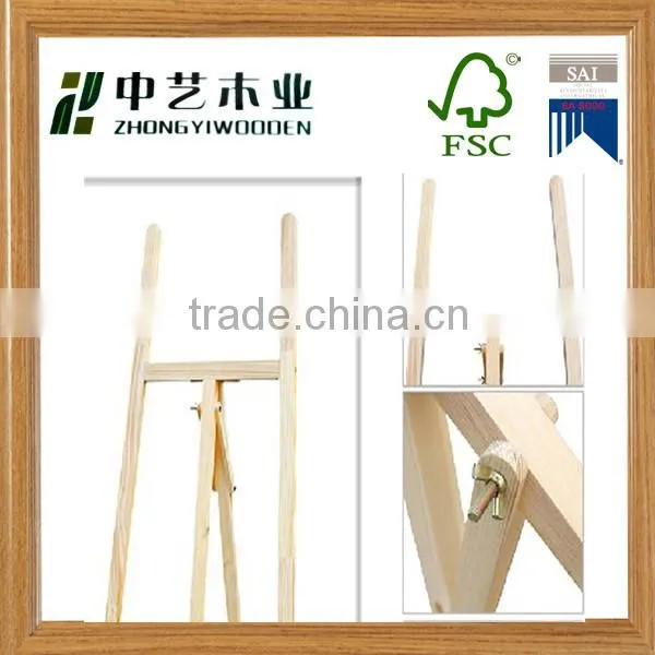 Artist studio portable easel folding tripod wooden painting stand