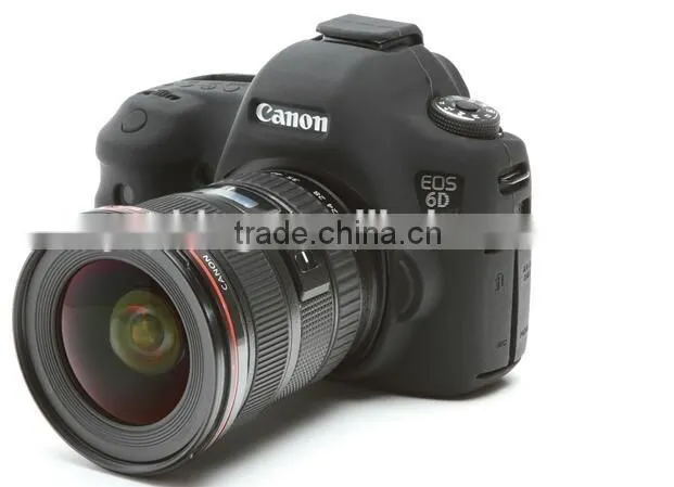 New released DSLR camera soft silicone case cover for Canon 5DIII 5DRS 6D with different color