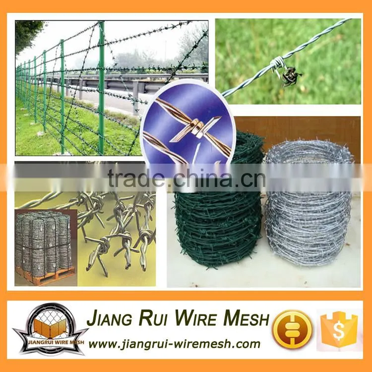 pvc coated barbed wire razor barbed wire