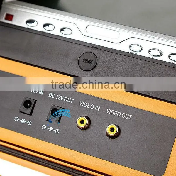 underwater cctv video camera HD 7"LCD screen 1/3 SONY CCD 50m cable, camera can rotate at 360 degree IR White LED lights