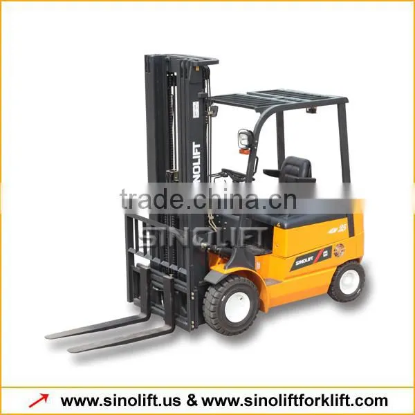 Sinolift CPD-J Series 1.5-3T Four Wheels Electric Forklift With AC Motor
