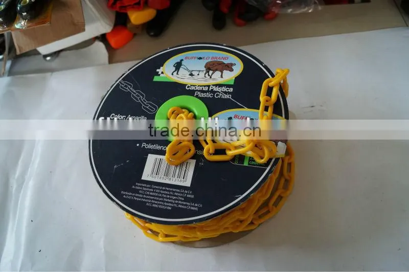 High quality plastic chain for traffic lane