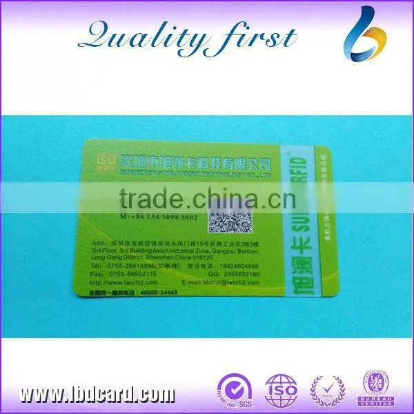 Low Price Ntag216 Transparent RFID Cards