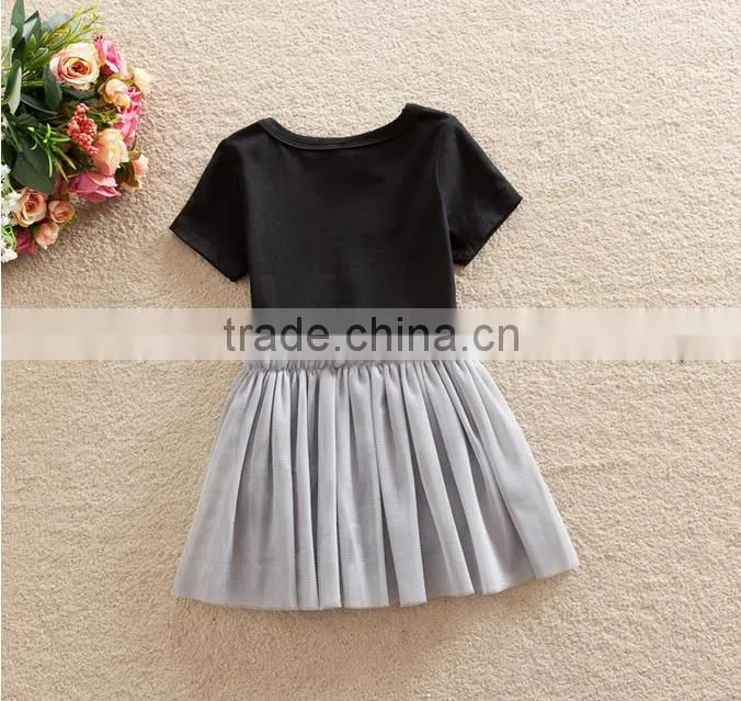 Baby Girl Lace Flower Princess Birthday Dress