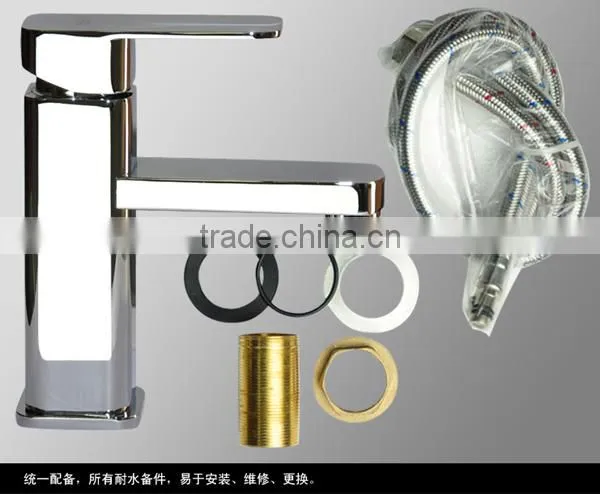 North America UPC Faucet, Watermark Australian Standard Basin Faucet, Square Deck On Basin 59 Copper Water Faucet