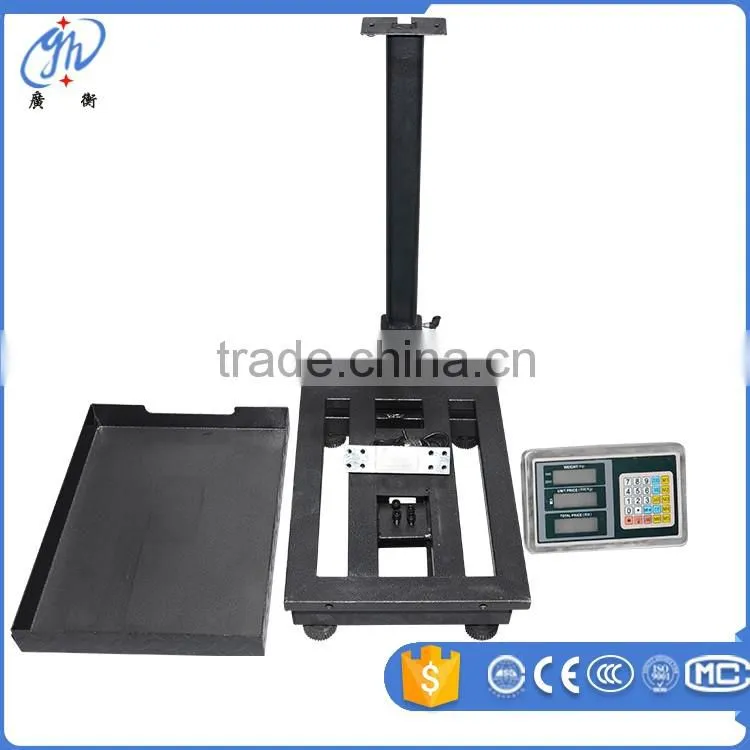 Bench Scale Platform Scale ABS plastic +stainess iron pan folding platform scale