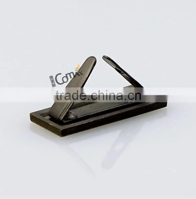 Brushed antique engraved infilled color oem metal label