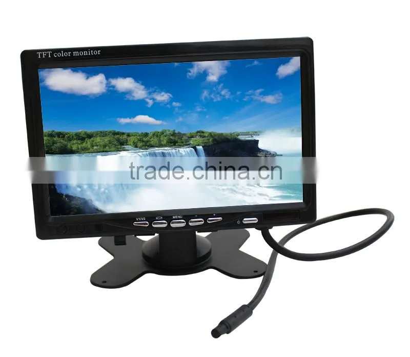 Universal quad 7" Car TFT-LCD monitor
