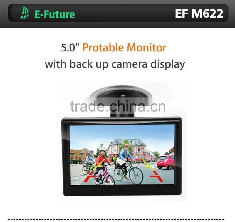 5 inch car rearview monitor