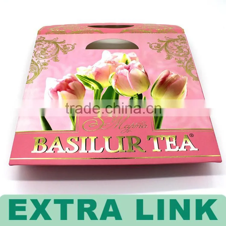 Extra Link Printed Customized logo Festival Gift Shopping Big Strong Paper bag