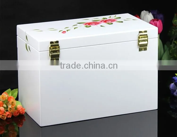 newest natural wooden jewelry box unique lacquer jewellery gift packaging box