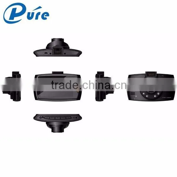 2016 New Dual Lens Car Camera Car DVR Dual Camera 1080P Dash Cam Black Box Vehicle View Car Recorder