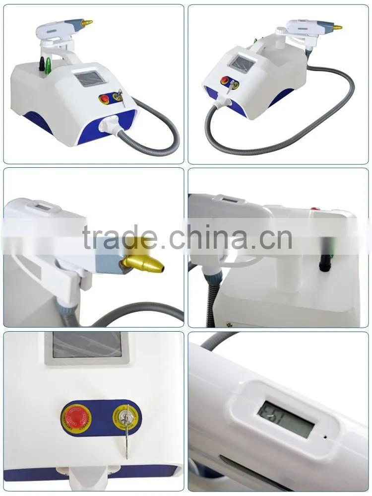 2016 professional laser tattoo removal machine price with CE certificate
