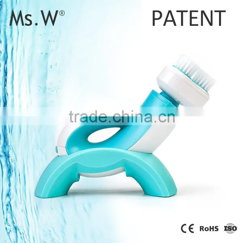 Ms.W 2017 Trending Products Sonic Deep Cleaning Facial Cleansing Brush Electric Face Wash Brush