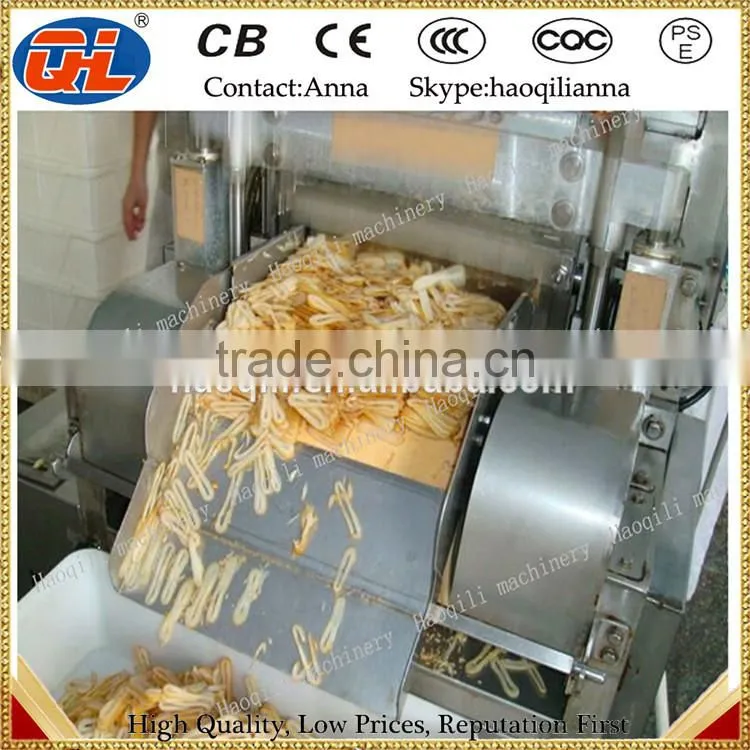 squid pineapple cutting machine|calamari pineapple cut