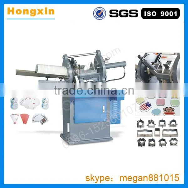 automatic paper trademark label logo poker die cutting machine price for sale