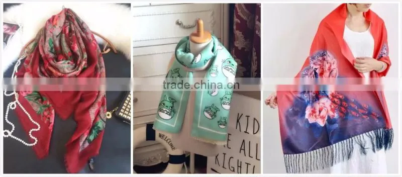 100% silk mosi scarf
