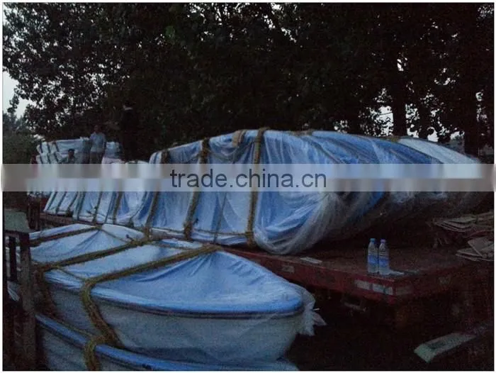 Strong Fiberglass remote control fishing boat for sale