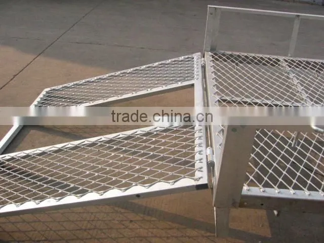 2015 Hot dip galvanized atv timber trailer