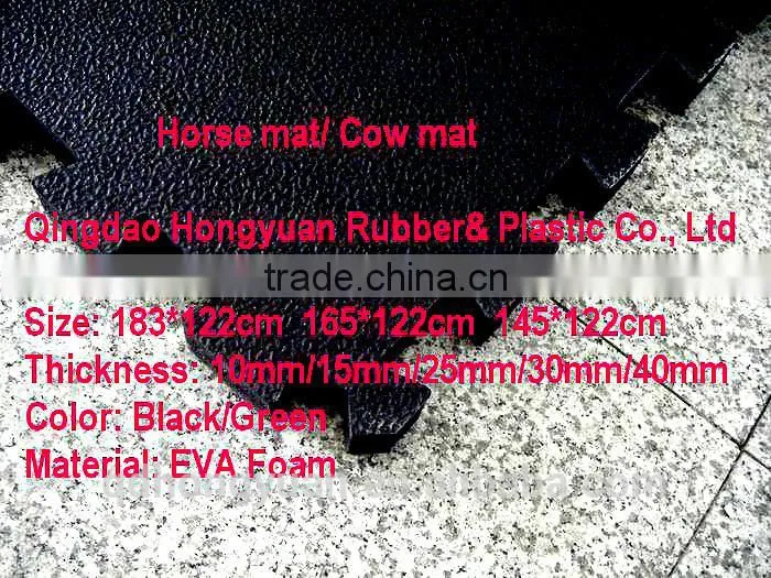 Interlocking pvc garage floor tile and mat