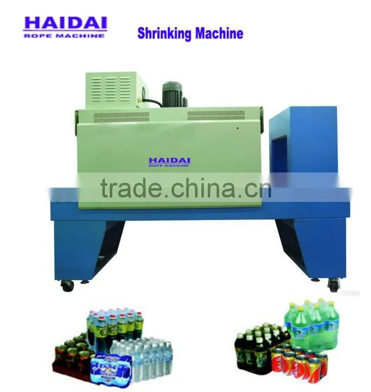 easy operation PE Film shrink machine for bottles