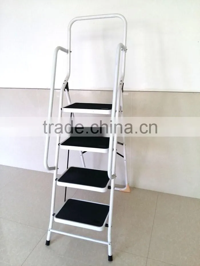 Top selling lowest price GS and EN131 handrail foldable step ladder