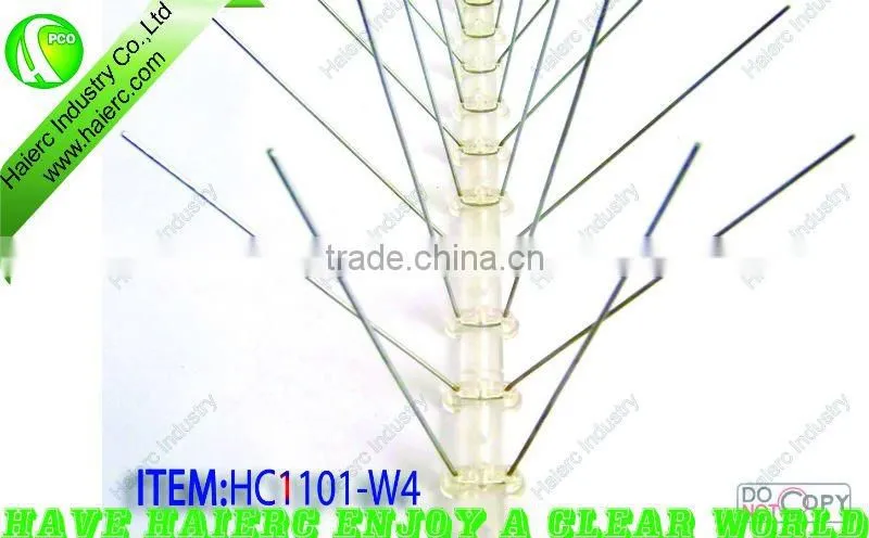 stainless steel bird spikes stainless steel seagull spike bird traps / plastic bird spikes