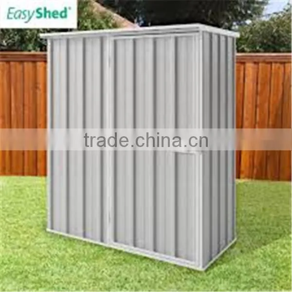 flat roof garden shed to storage wood